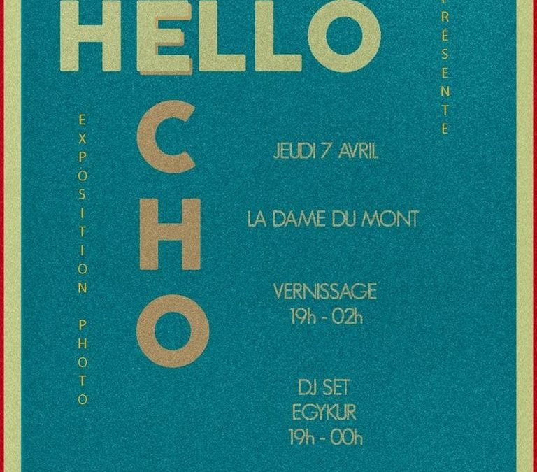 VERNISSAGE THEO	+ EGYKUR ~ PHOTOGRAPHIE ~ LA DAME DU MONT