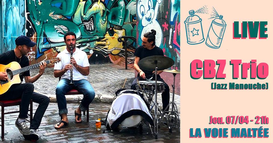 LIVE : CBZ Trio (Jazz Manouche)