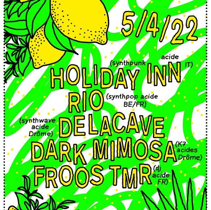 TEENAGE MENOPAUSE 10 ANS ⚈ Holiday Inn ⚈ RIO ⚈ Delacave ⚈ Dark Mimosa & Froos TMR djs