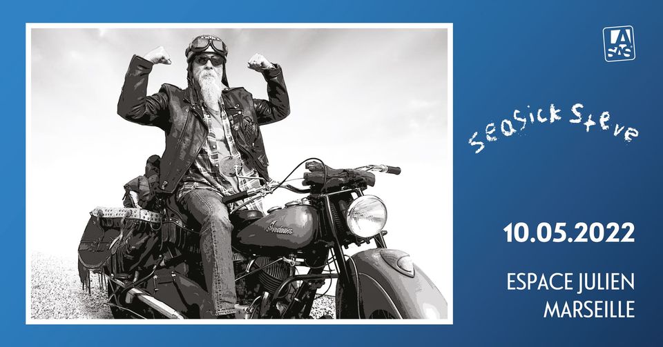 Seasick Steve en concert à Marseille !