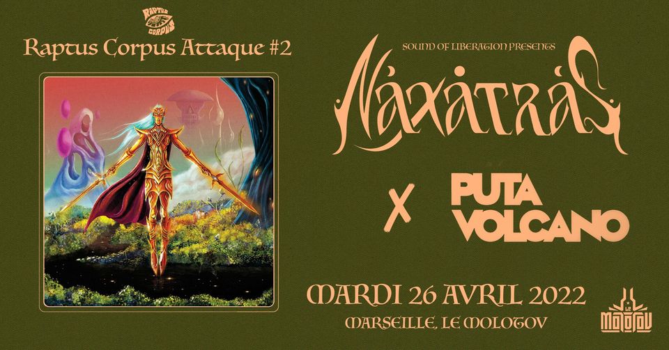 RCA #2 // Naxatras ✘ Puta Volcano ( Greece Stoner / Psyché Rock )