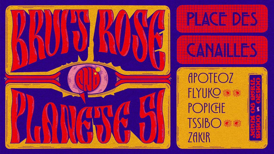 PLANETE 51 x BRUIT ROSE