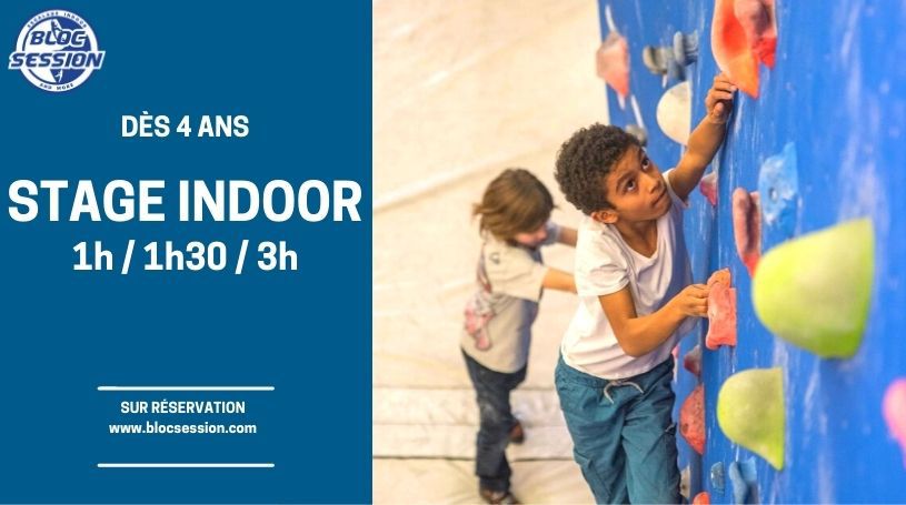 Stage Escalade INDOOR Enfants dès 4 ans