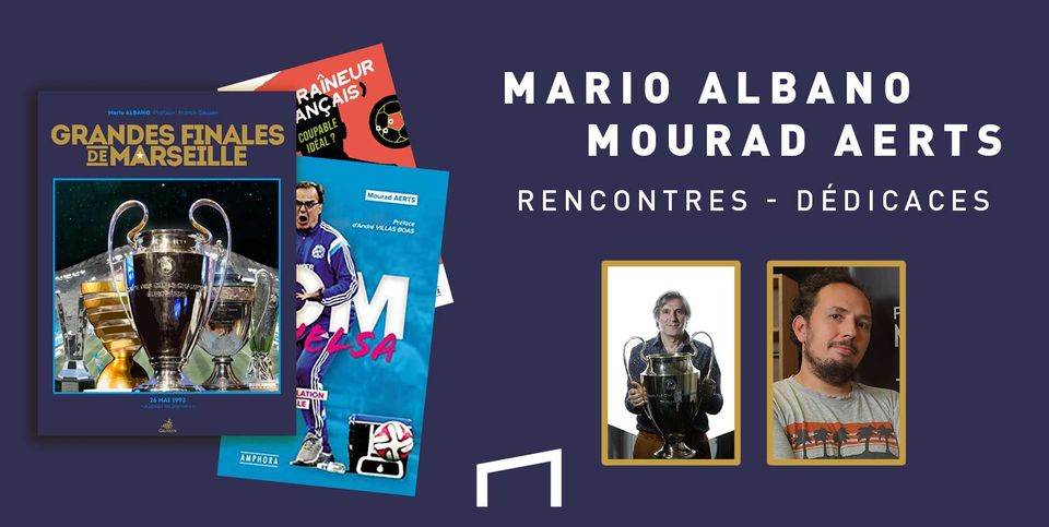 Mario Albano et Mourad Aerts, rencontres et dédicaces
