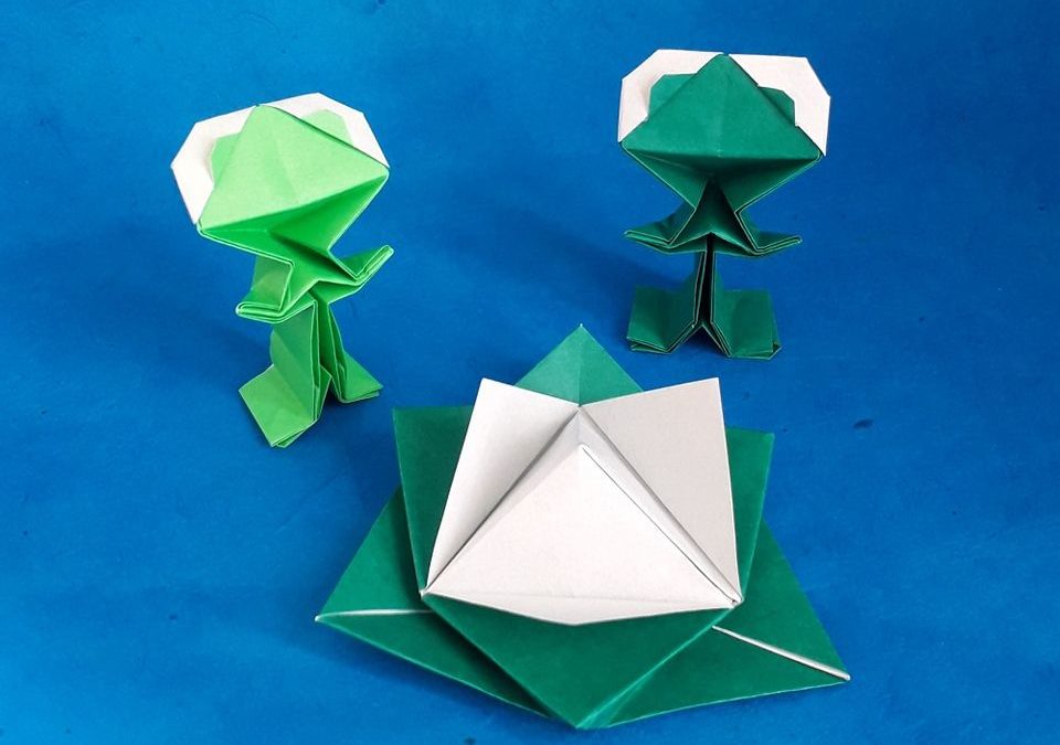Atelier origamis enfant – Oh un nénuphar !