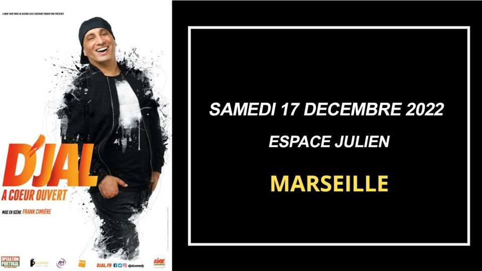 D&rsquo;JAL • Espace Julien, Marseille • 17 décembre 2022