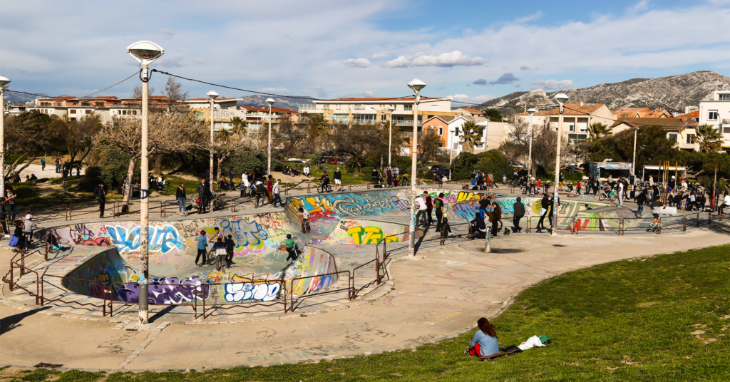 Les skateparks à Marseille