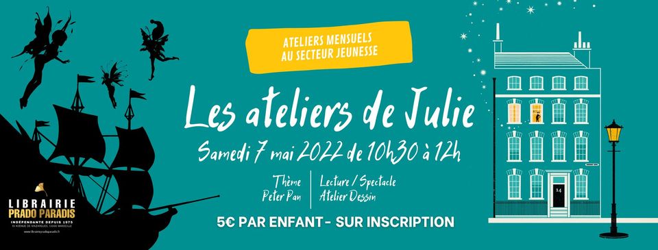 LES ATELIERS DE JULIE – SAMEDI 7 MAI DE 10H30 À 12H