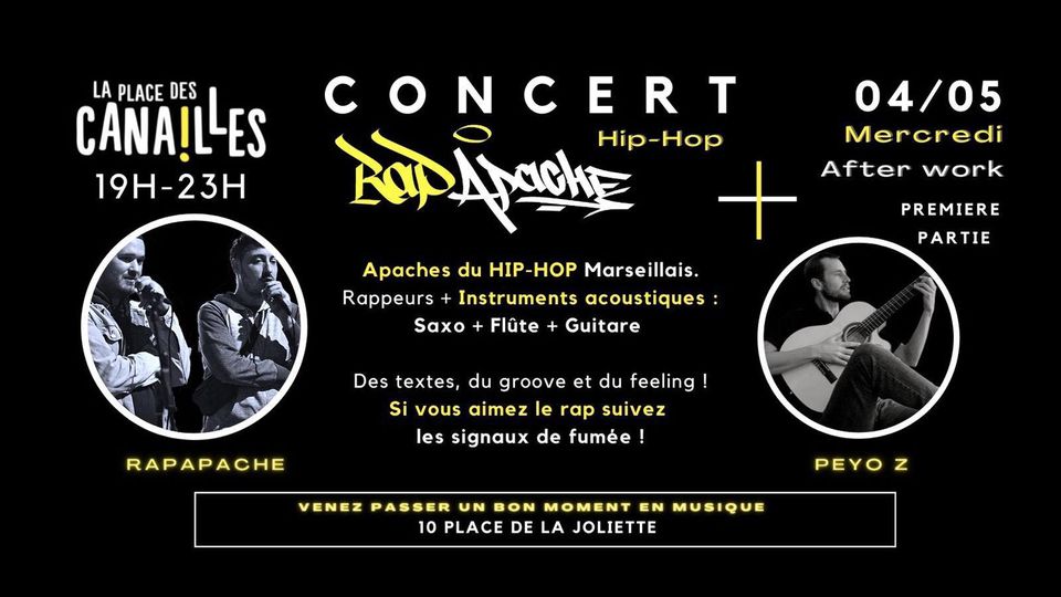 RAPAPACHE – AfterWork Canailles