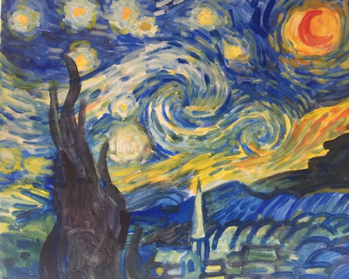 Happy Paint Marseille – La Nuit Étoilée de Van Gogh