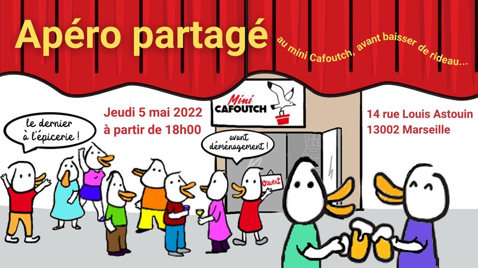 Apéro partagé du Super Cafoutch