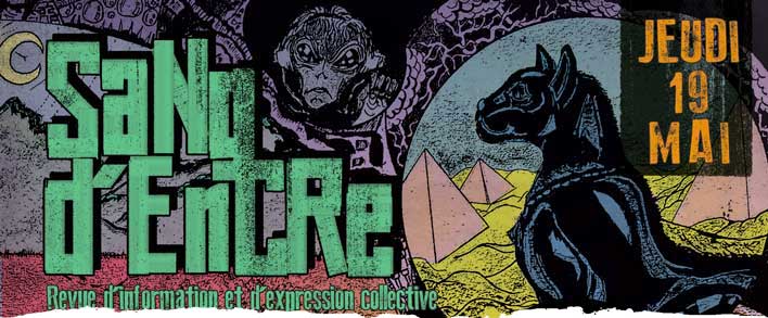 Sortie revue SaNg d&rsquo;EnCRe n°10 – Expo et Concerts à prix libre
