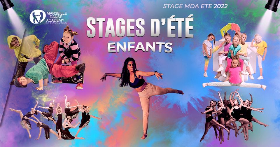 STAGE DE DANSE ÉTÉ ENFANTS MDA 2022