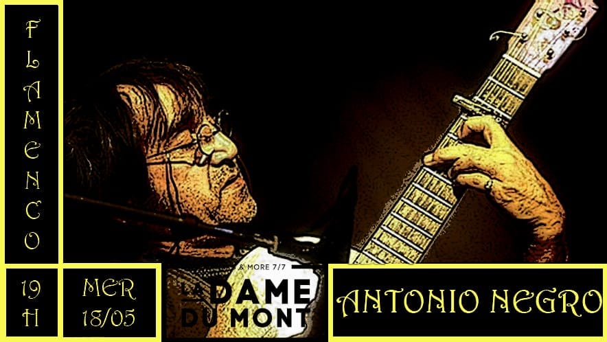 ANTONIO NEGRO ~ LIVE FLAMENCO ~ LA DAME DU MONT