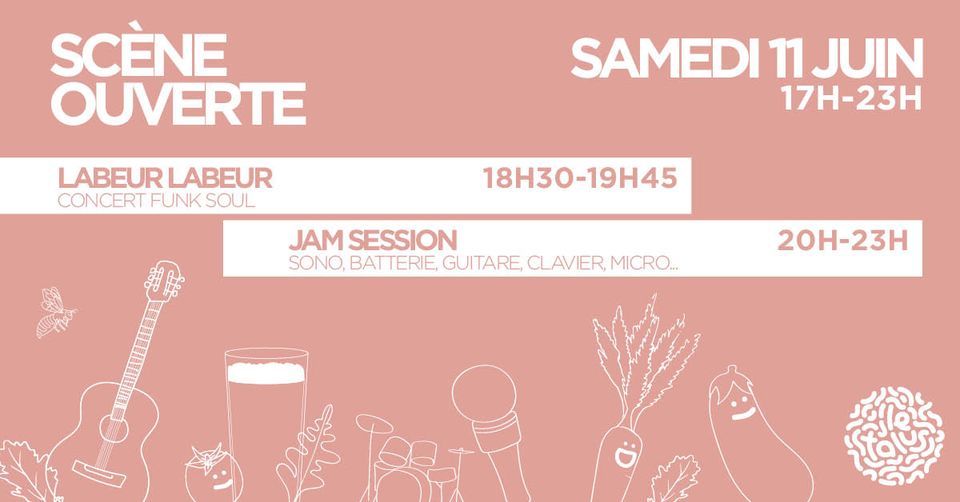 Scène ouverte : on fait danser les légumes !  | Le Talus Jardin