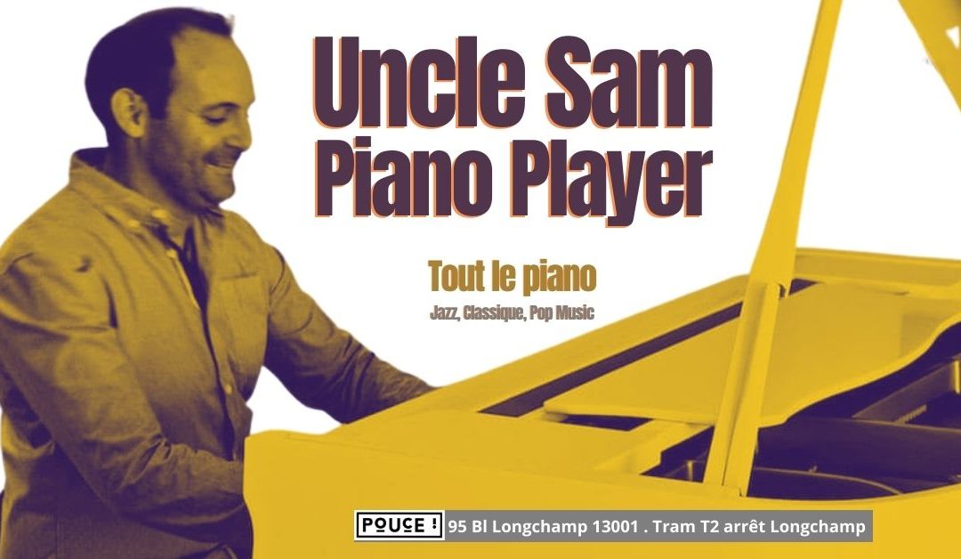 Uncle Sam piano player