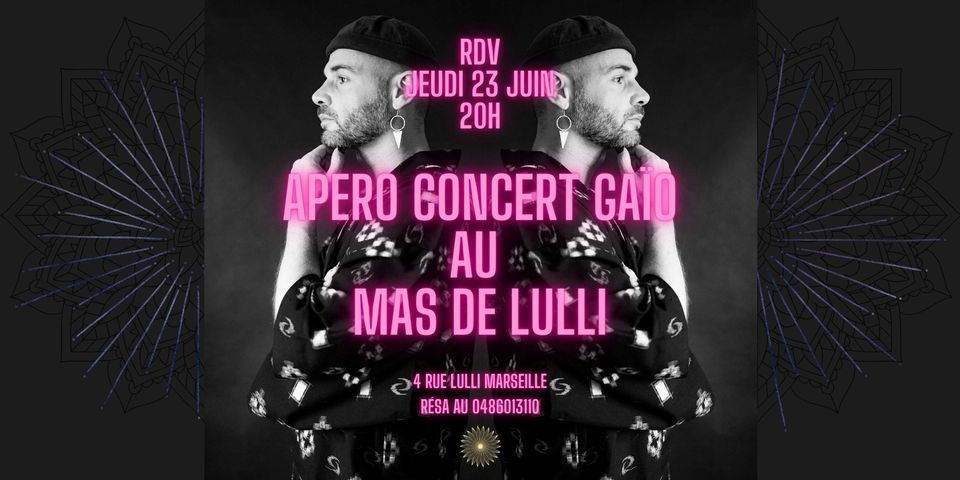 Apéro Gaïo au Mas de Lulli
