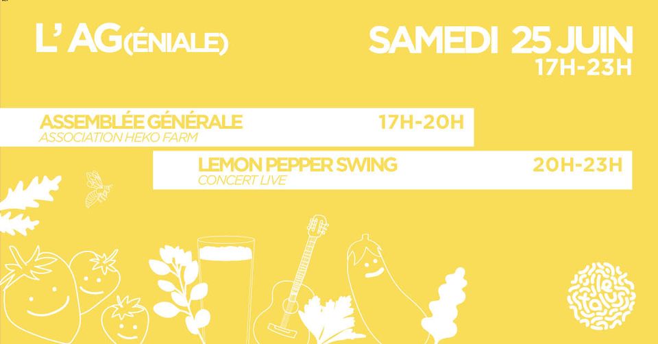 Concert de Lemon Pepper Swing | Le Talus Jardin