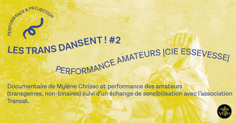Les Trans Dansent ! #2 – performance amateurs à Coco Velten |Cie Essevesse|