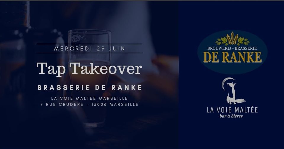 Tap Takeover Brasserie « DE RANKE »