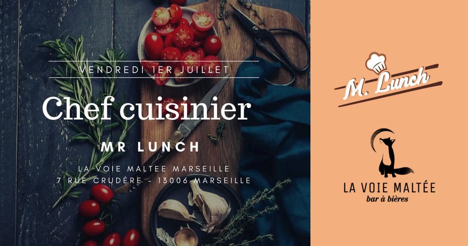 M.Lunch en cuisine.