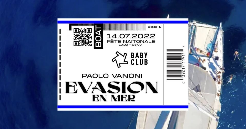 EVASION EN MER : Paolo Vanoni