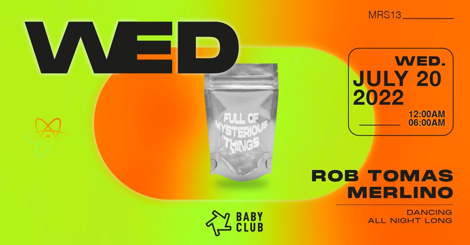 WED : Rob Tomas & Merlino