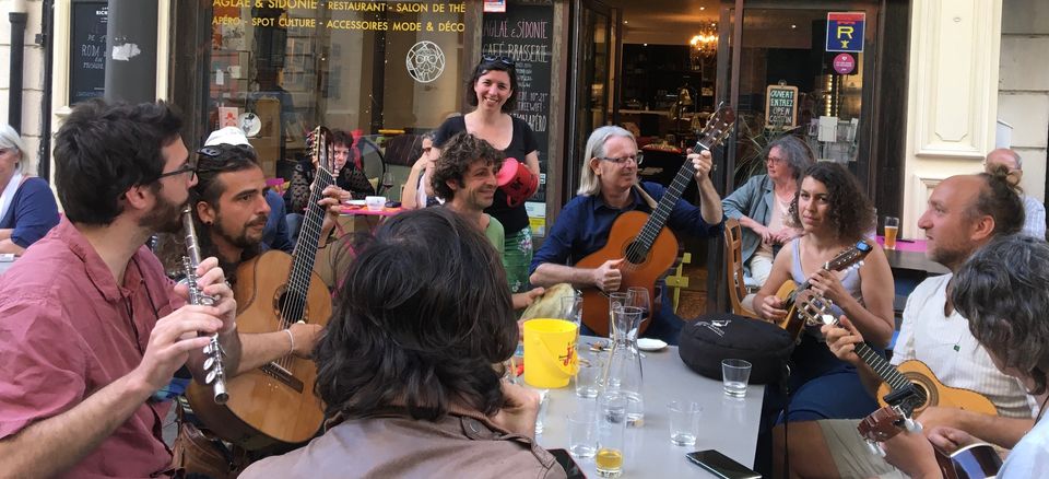 Roda de Choro en terrasse