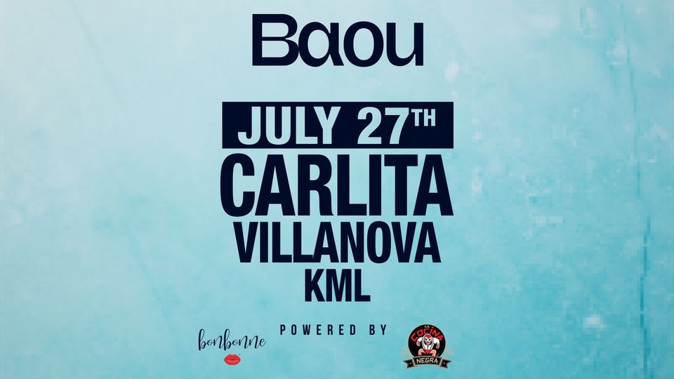 La Cocina Negra X Bonbonne : CARLITA / VILLANOVA / KML