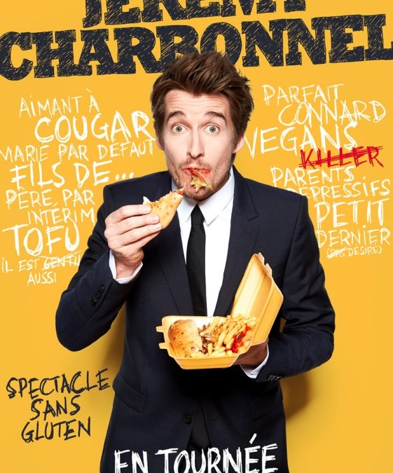 JÉRÉMY CHARBONNEL DANS SPECTACLE SANS GLUTEN
