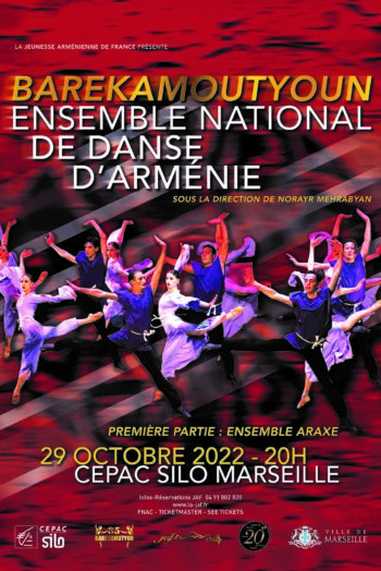 ENSEMBLE NATIONAL DE DANSE D’ARMÉNIE BAREKAMOUTYOUN