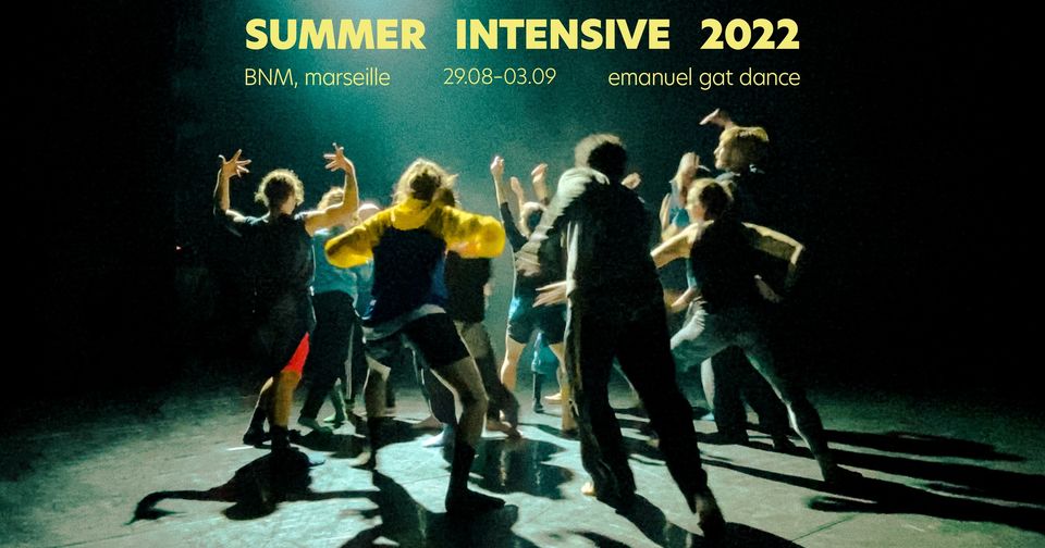 Summer Intensive | Emanuel Gat Dance