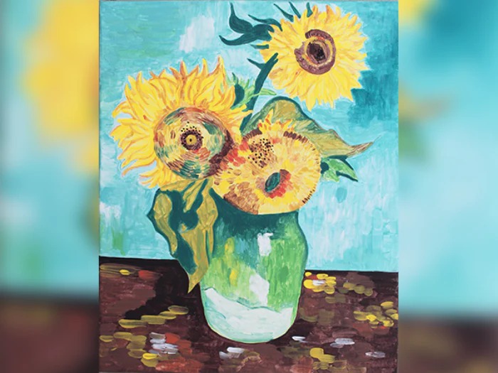 Happy Paint Marseille – Les tournesols de Van Gogh