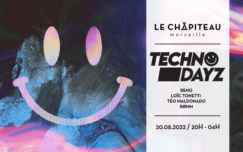 TECHNODAYZ – w/ Reno, Loïc Tonetti, Téo Maldonado & RØHM