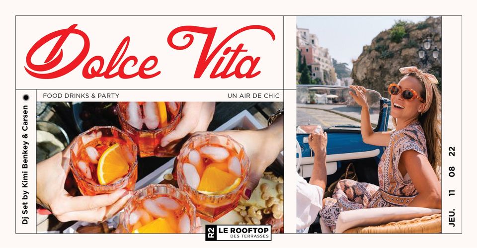 R2 I LE ROOFTOP x DOLCE VITA 11.08
