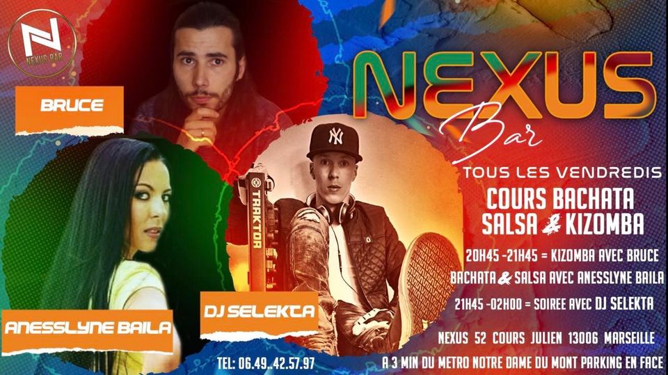 Soirée BKS avec cours de Bachata a l&rsquo;extérieur au Nexus