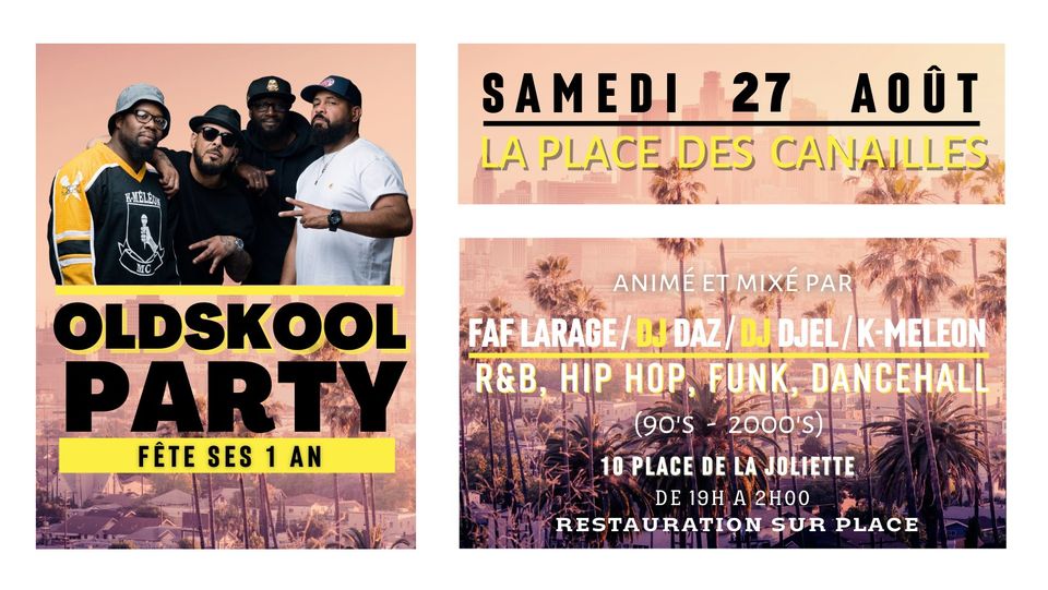 OLDSKOOL PARTY – Spécial 1 an