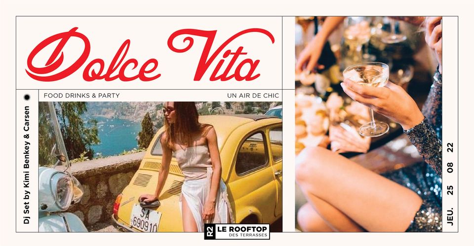 R2 I LE ROOFTOP x DOLCE VITA 25.08