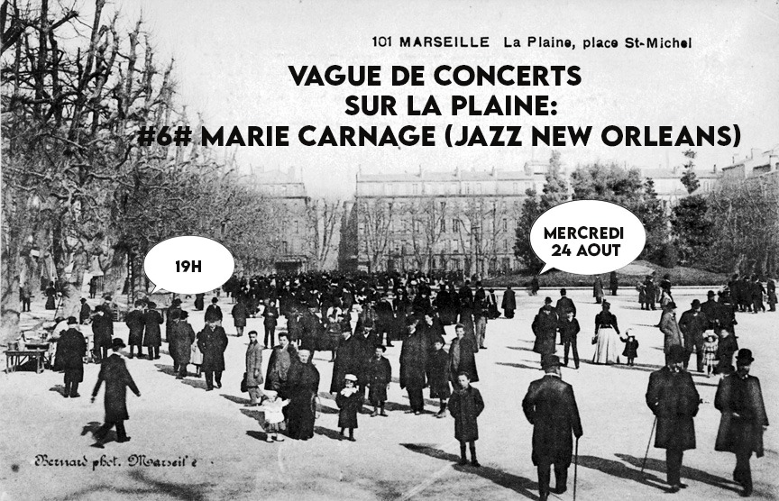 Vague de concerts sur la plaine #6#: Marie Carnage (jazz new orleans)