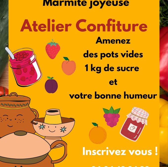 Atelier confiture de la Marmite