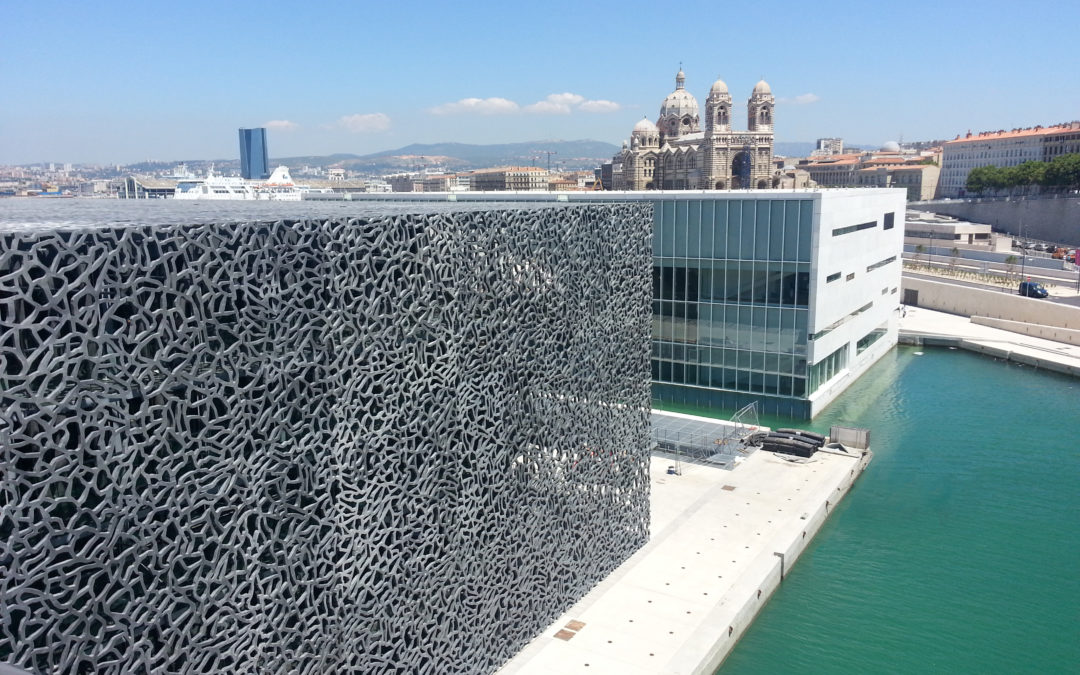Parcours architectural de l&rsquo;Ombrière au MUCEM