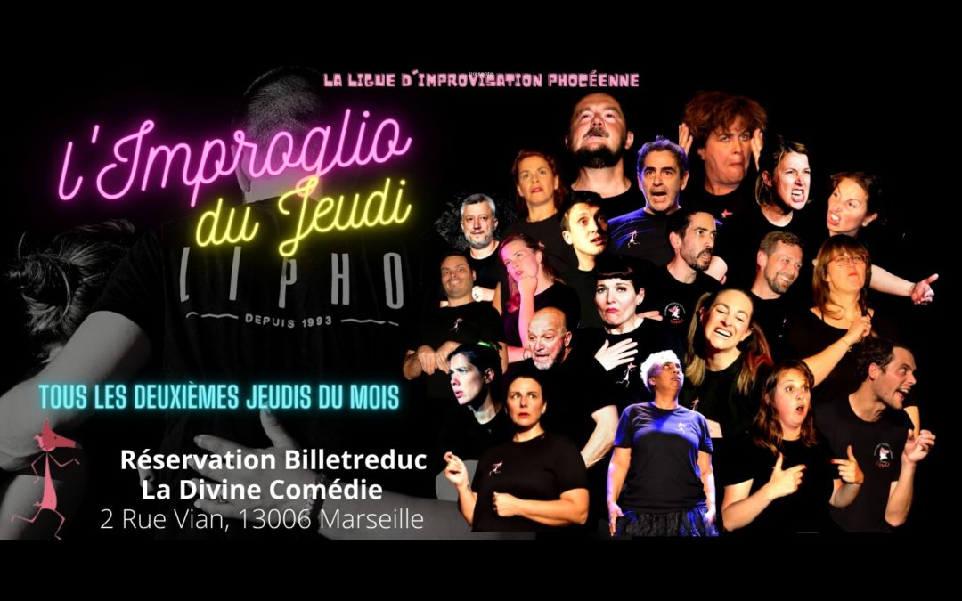 IMPROGLIO – Spectacle cabaret d&rsquo;improvisation théâtrale