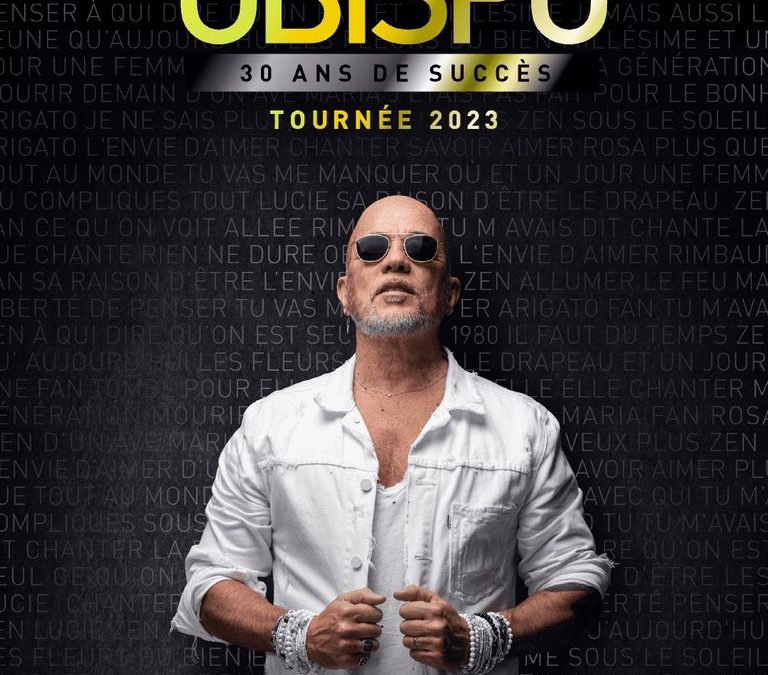 PASCAL OBISPO – MARSEILLE – LE DÔME – 8 DÉCEMBRE 2023