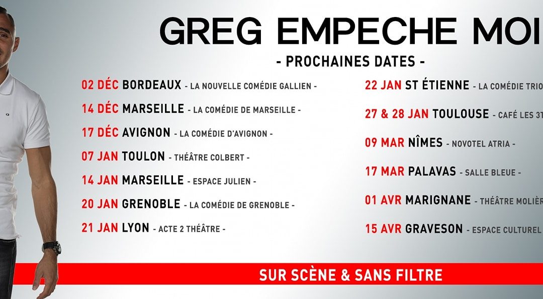 Greg Empêche Moi à l&rsquo;Espace Julien