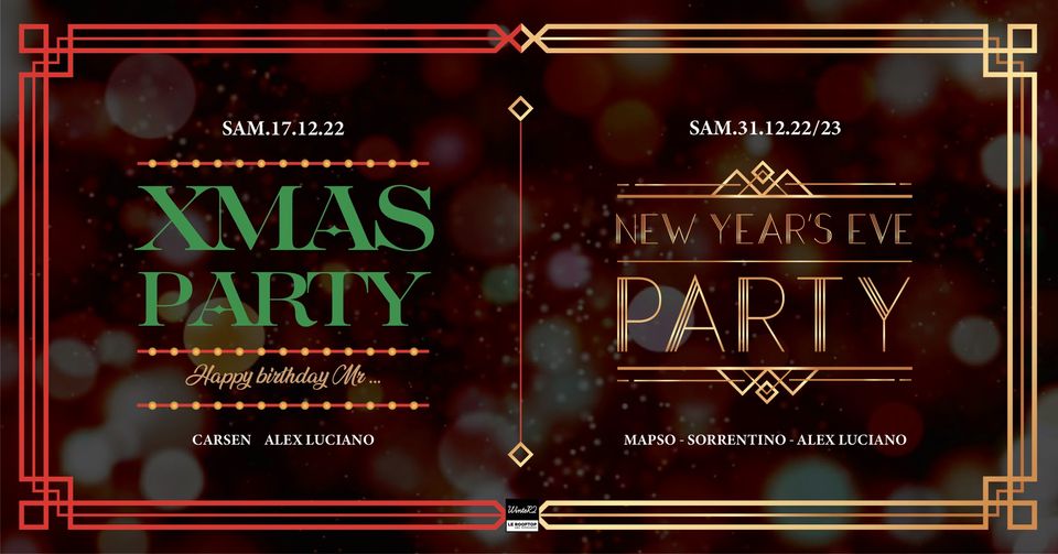 R2 I MERRY XMAS & NEW YEAR&rsquo;S EVE PARTY
