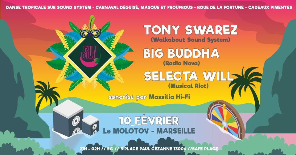 ☼ PILI PILI : DANSE TROPICALE SUR SOUND SYSTEM ☼