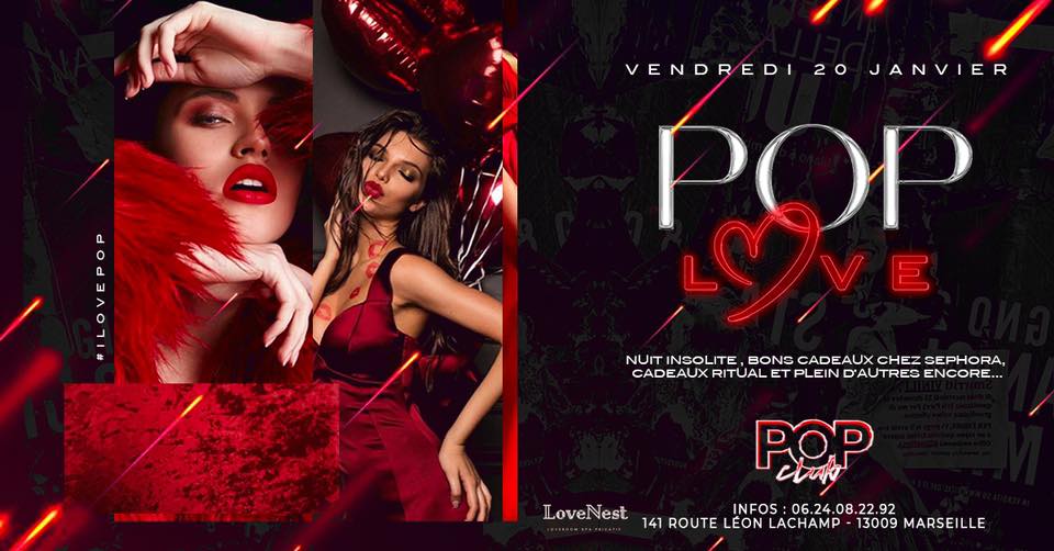 𝑯𝒊𝒑 𝑷𝒐𝒑 𝑳𝒐𝒗𝒆 𝑴𝒂𝒓𝒔𝒆𝒊𝒍𝒍𝒆 ★ Ce Vendredi 20 Janvier 2023 ★ 00𝙝/06𝙝 ★