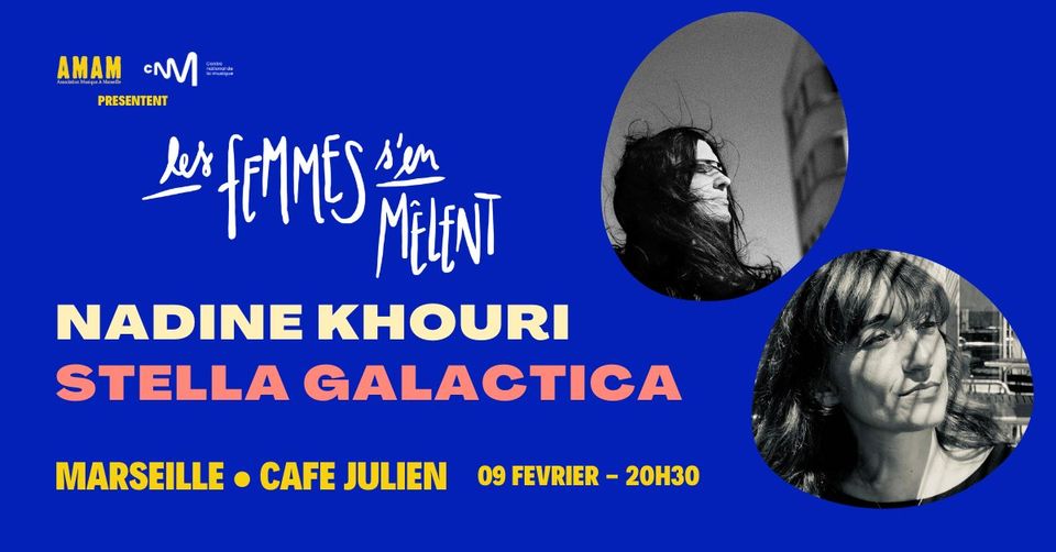 LES FEMMES S&rsquo;EN MÊLENT : SOIRÉE DE LANCEMENT – MARSEILLE – CAFÉ JULIEN – 9 FÉVRIER 2023