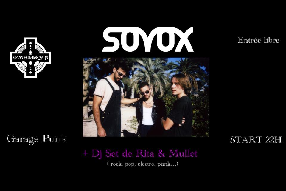 SOvOX en concert au O’Malley’s Pub.