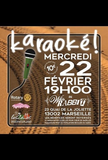 Karaoké du Rotary Marseille Roucas Blanc